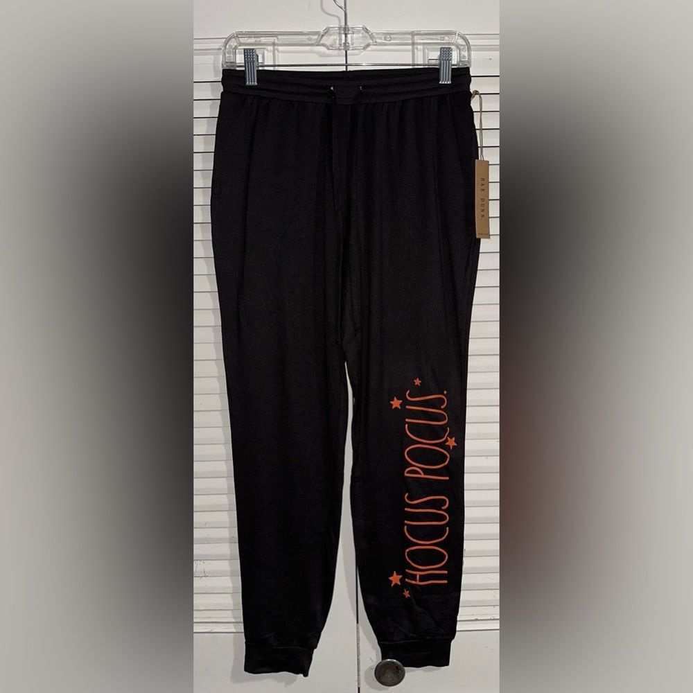 Rae Dunn Hocus Pocus Side Seam Pocket Thin‎ Lounge Sleep Jogger Size S